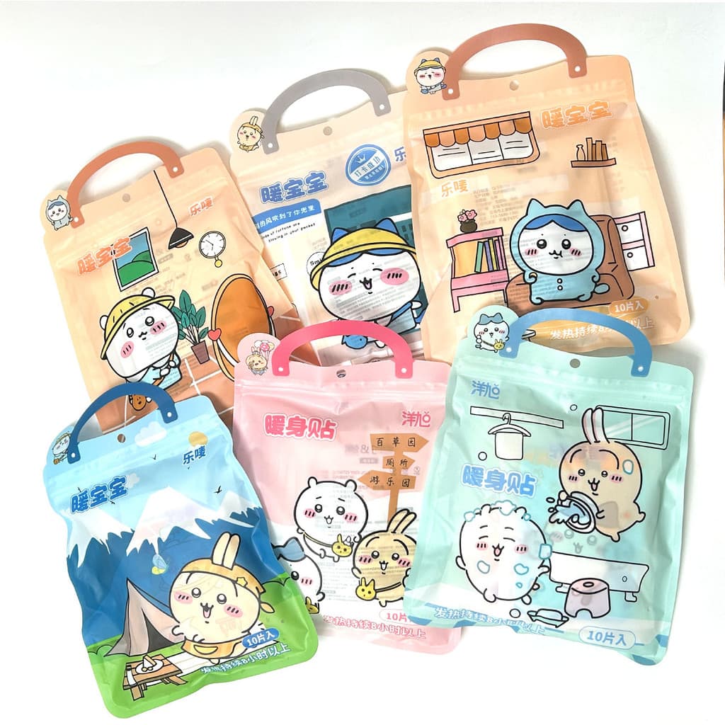 สินค้า จากไทย แผ่นแปะร้อน แผ่นร้อนช่วยบรรเทาปวด ลดปวดประจำเดือน ลายการ์ตูนน่ารัก คละลาย รูปที่ 2