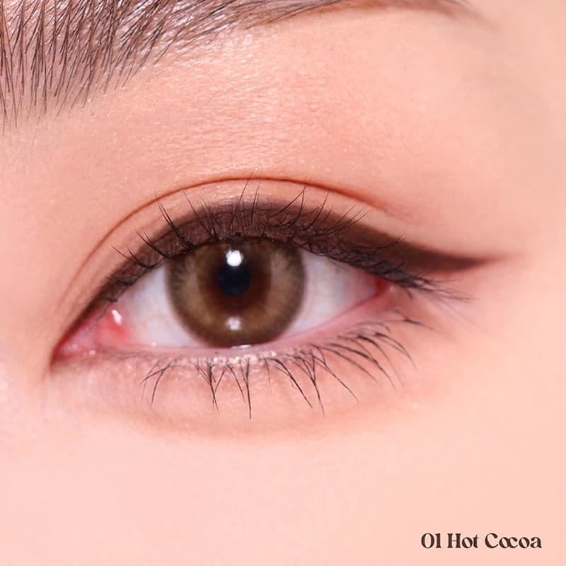 อายไลเนอร์ Cosluxe Drink Me Brown Gel Liner คอสลุคส์ ดินสอเขียนขอบตา เจล เนื้อแมท ชิมเมอร์ ตาคม ตาสวย รูปที่ 4