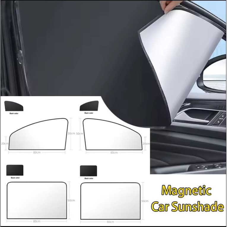 Jaecoo รถหน้าต่างด้านข้าง Sun Shade แม่เหล็ก UV Protection ผ้าม่าน Sun Shield ฝาครอบสองด้านกระจกรถยนต์บังแดดสําหรับ Chery Jaecoo J6 J7 J8 PHEV รูปที่ 3