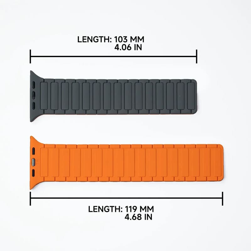 กีฬามีแม่เหล็กซิลิโคนสายรัด for Iwatch Series 11 10 9 8 7 6 5 4 3 2 Apple Watch Ultra 3 2 49 SE 46 45 42 41 40 44 38 มม รูปที่ 9