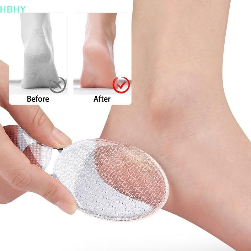 HB แก้วเท้าแฟ้มแคลลัส Remover ฟุต Dead Skin Scrubber บ้าน Pedicure Foot Care เครื่องมือสําหรับ Soften Smooth Feet HY รูปที่ 7