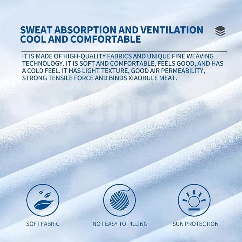 ผ้าคลุมแขนป้องกันแสงแดด Ice Silk สำหรับทุกเพศ ปกข้อศอก ปั่นจักรยานกลางแจ้ง แขนแขนป้องกัน UV เย็นสบาย รูปที่ 6
