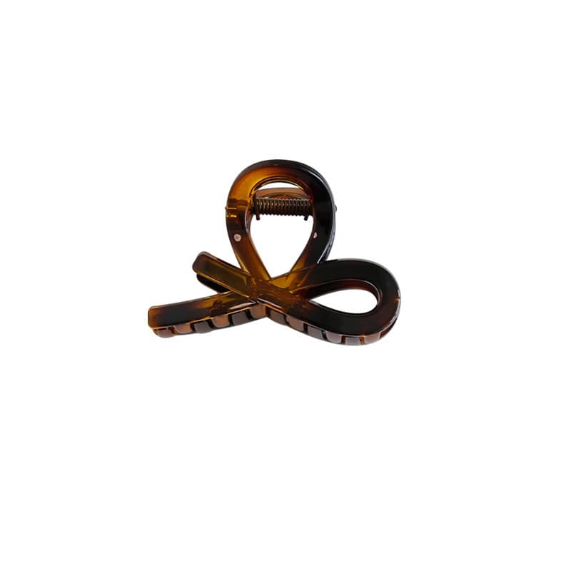 MAUROPOLI Daily Coffee Color Series กิ๊บติดผมประณีต Back Head Grab Clip High-End Temperament Shark Clip รูปที่ 8