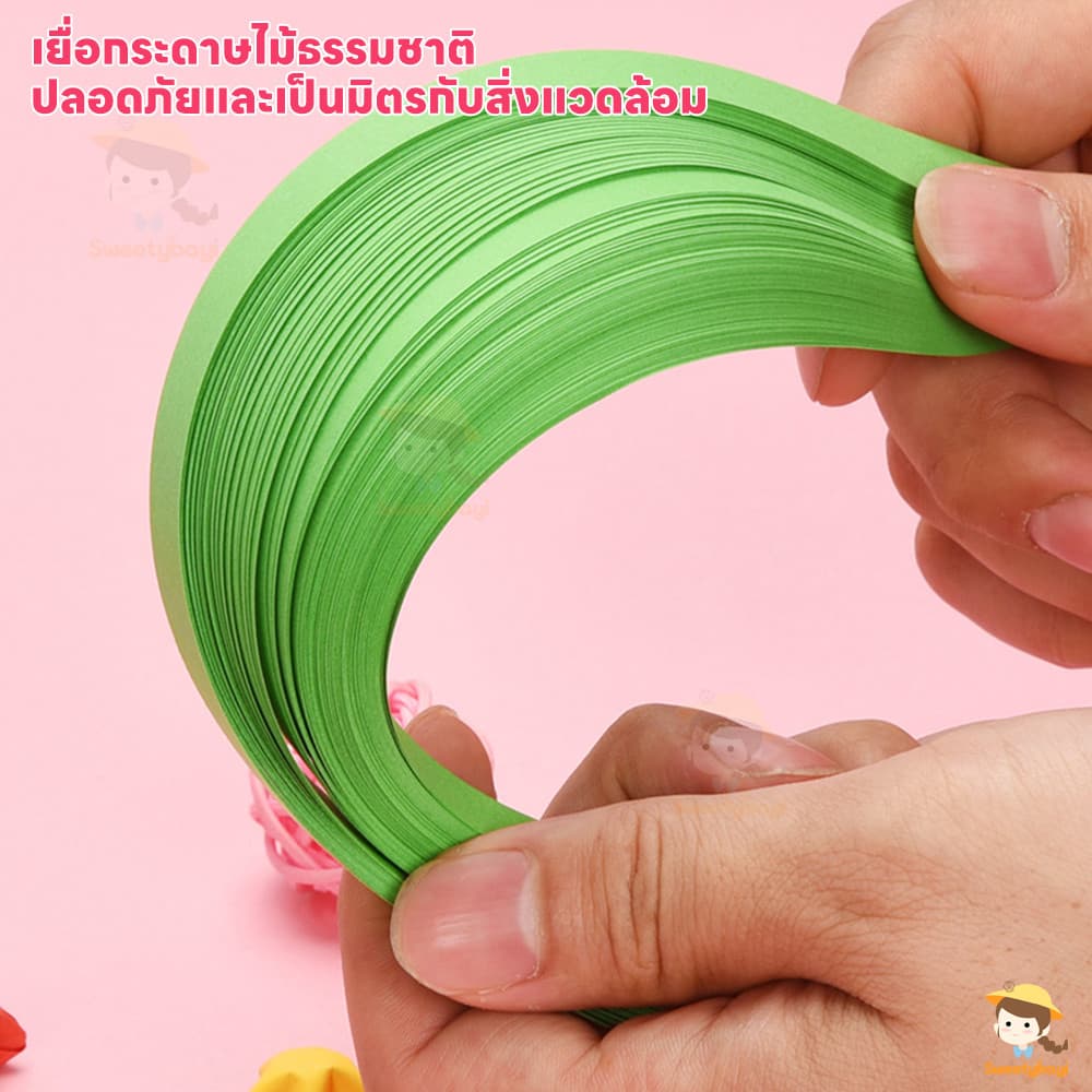 SWEETYBAYI กระดาษพับดาว ดาวกระดาษ ของขวัญสร้างสรรค์ กระดาษพับ กระดาษคุณภาพดี กระดาษสี รูปที่ 7