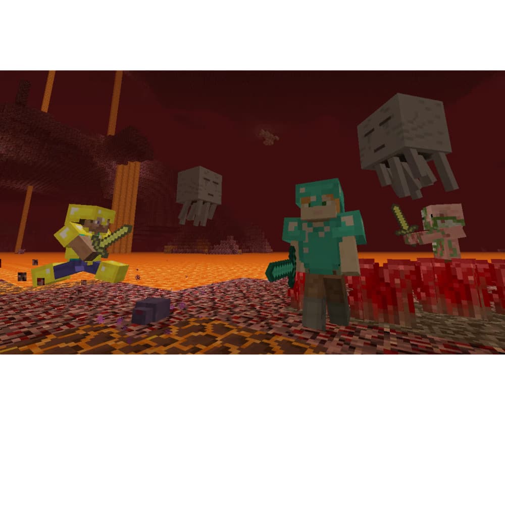 Nintendo Switch MINECRAFT + Super Mario Mash-Up ตลับเกมส์ แผ่นเกมส์ มือหนึ่ง รูปที่ 5