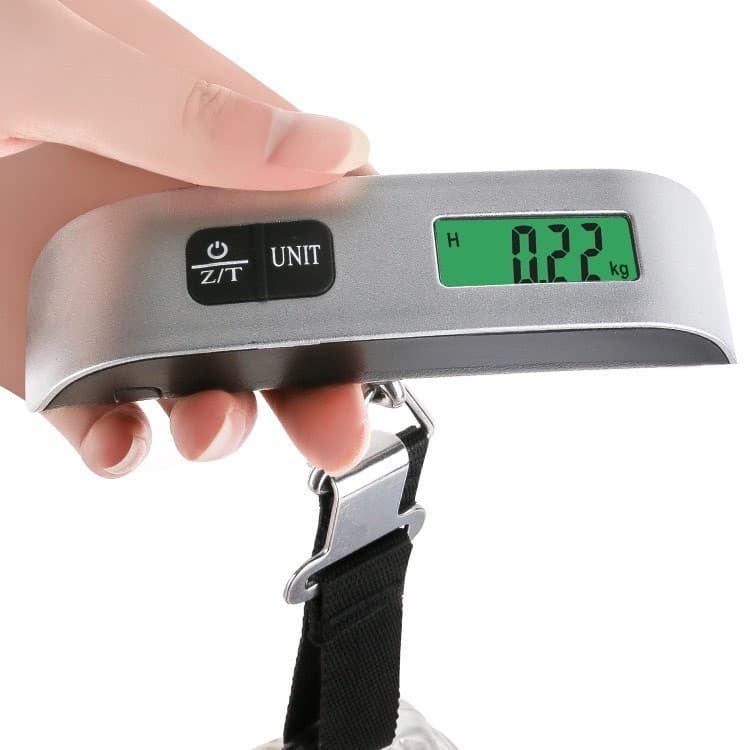 เครื่องชั่งดิจิตอลแบบพกพา เครื่องชั่งกระเป๋าเดินทาง สูงสุด40Kg เครื่องชั่งอิเล็กทรอนิกส์ รูปที่ 5