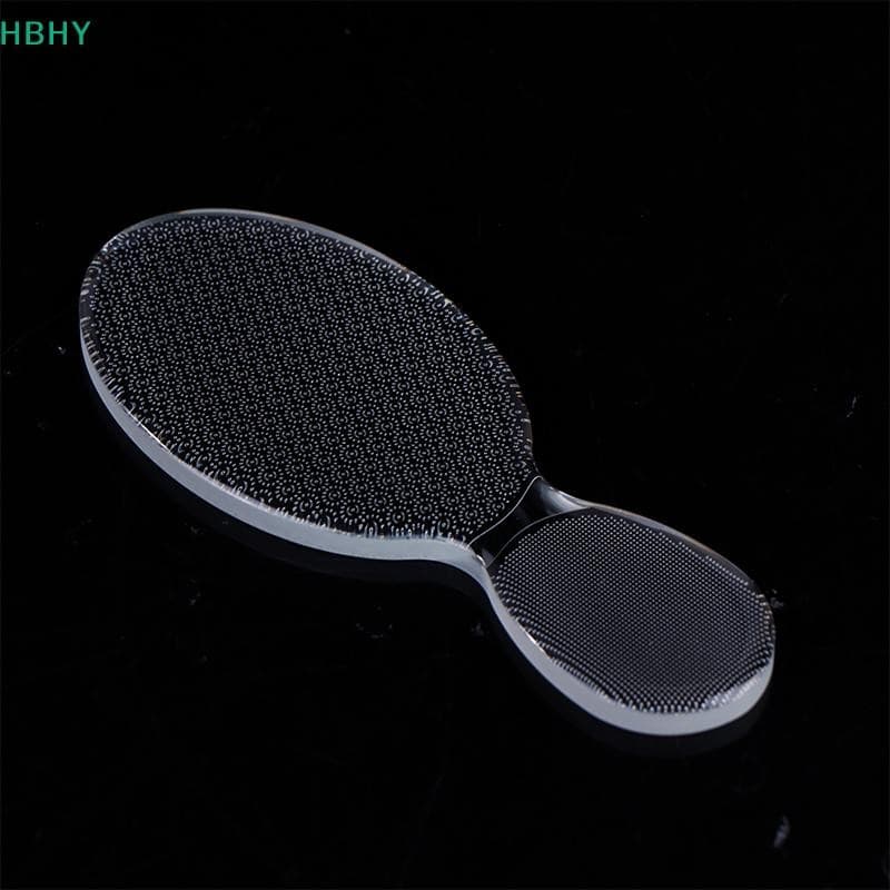 HB แก้วเท้าแฟ้มแคลลัส Remover ฟุต Dead Skin Scrubber บ้าน Pedicure Foot Care เครื่องมือสําหรับ Soften Smooth Feet HY รูปที่ 2