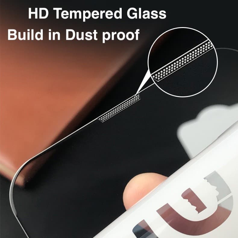 HD ฟิล์มกระจกเต็มจอ for IPhone 11 13 15 13 16 Pro Max 14 12 Mini XR XS X 8 7 Plus 6s SE 14promax 15promax ฟิล์มกันรอย รูปที่ 8