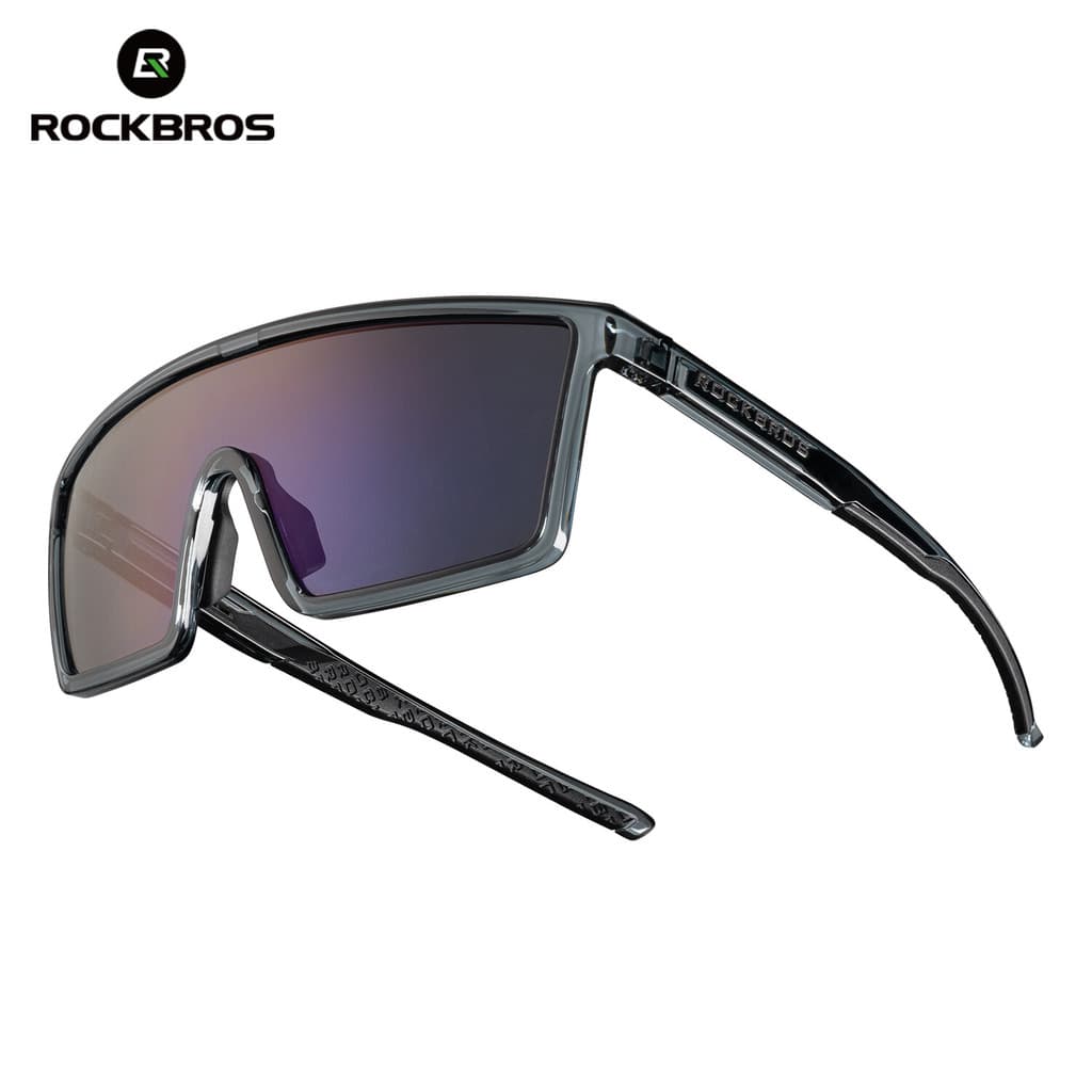 Rockbros แว่นตาขี่จักรยานโพลาไรซ์ Sunglses น้ําหนักเบา Anti-UV400 + Sport Photochromic แว่นตากันแดดแบบพกพา MTB รูปที่ 1