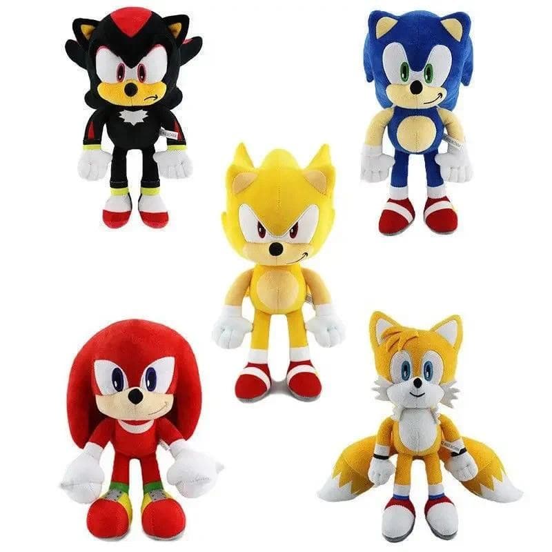 30 ซม. Sonic Knuckles Amy Rose ตุ๊กตานุ่ม ของขวัญวันเกิดสําหรับเด็ก รูปที่ 5