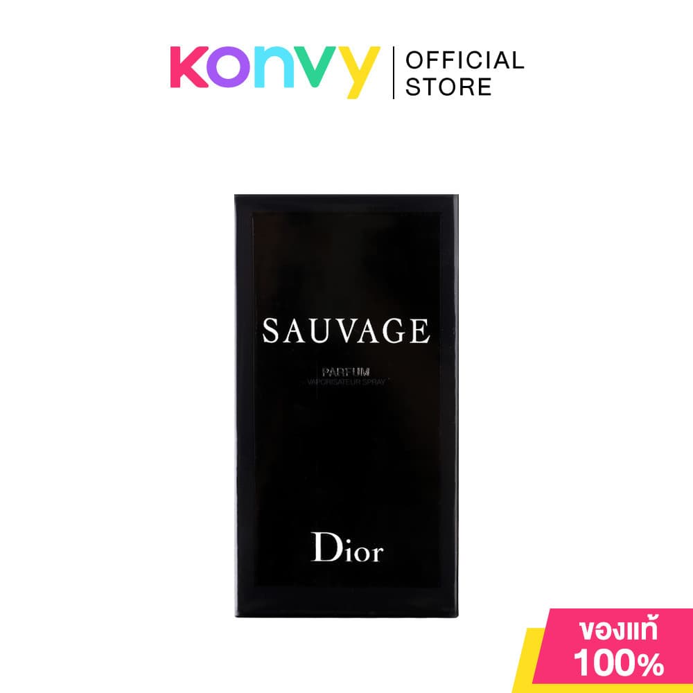 Dior Sauvage Parfum ดิออร์ น้ำหอมสำหรับผู้ชาย รูปที่ 2