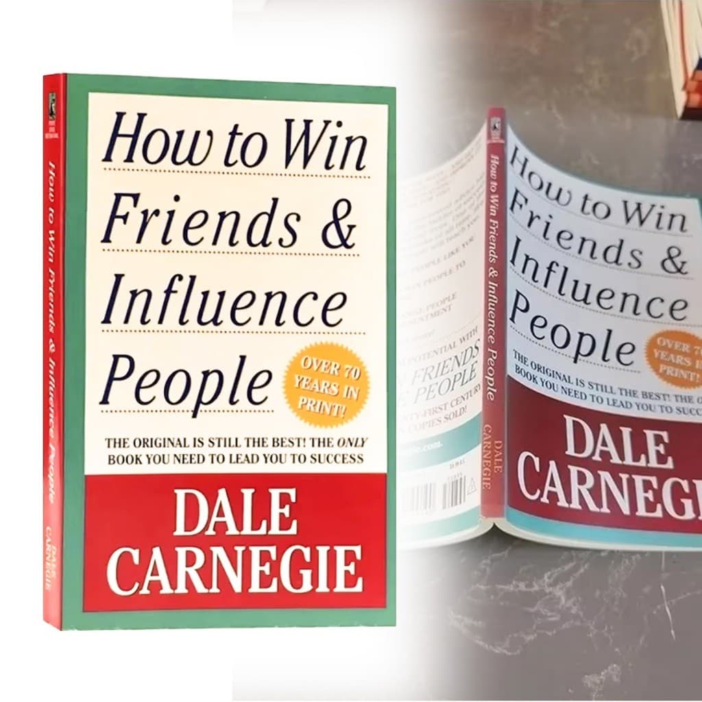 หนังสือพัฒนาตนเอง how to win friends and influence people ฉบับภาษาอังกฤษ รูปที่ 4