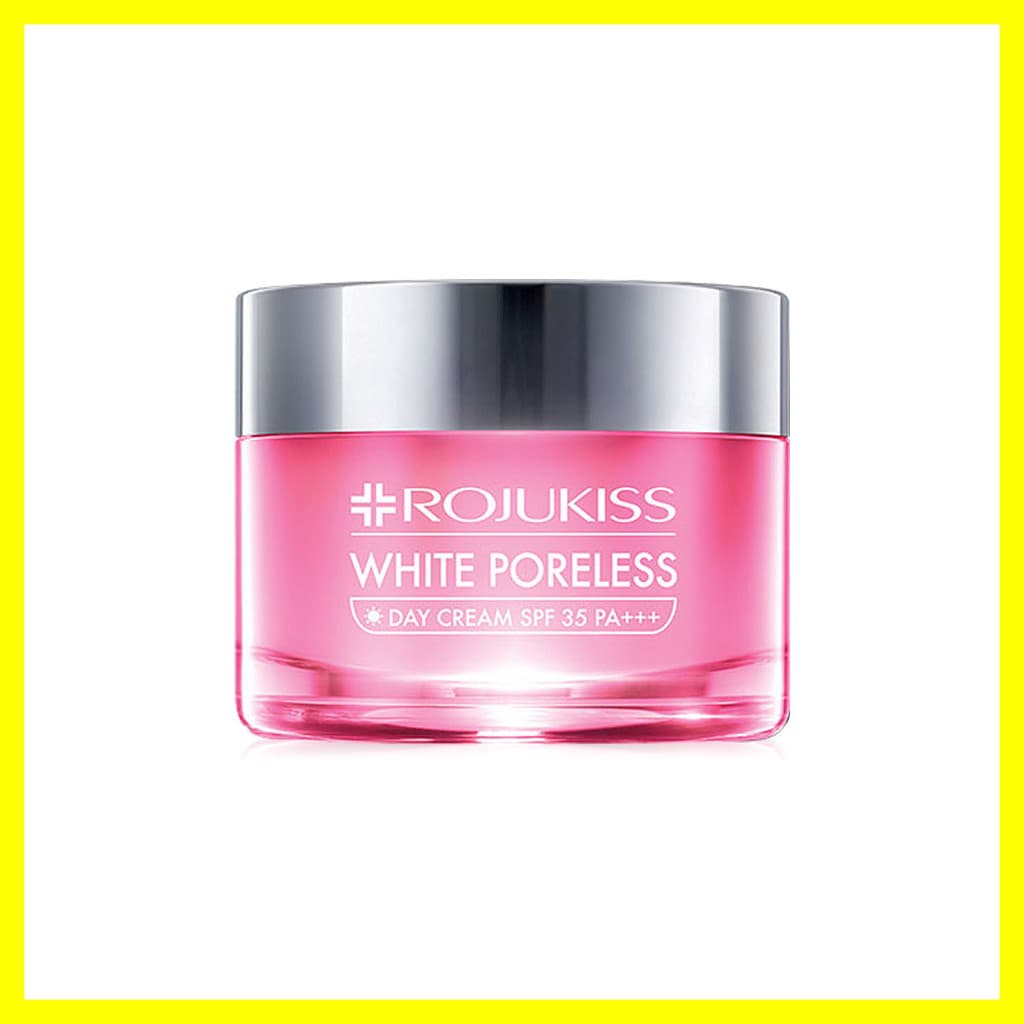 Rojukiss White Poreless Day Cream SPF35/PA+++ 45ml โรจูคิส ครีมบำรุงผิวสูตรกลางวัน. รูปที่ 4