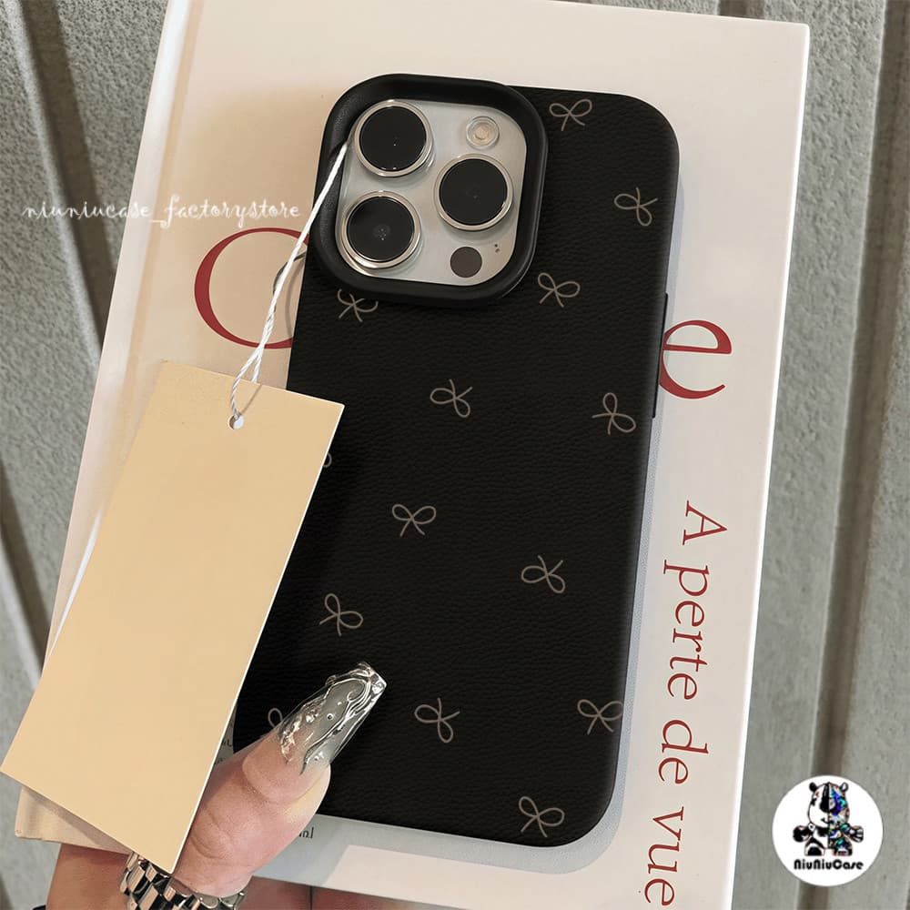 เคส For iPhone 13 เคสหนังเนื้อนิ่มสีแคนดี้ ดอกไม้น่ารัก For iPhone 15 16 13 14 12 11 Pro Max XS XR 7 8 Plus เคสหนัง Case รูปที่ 6