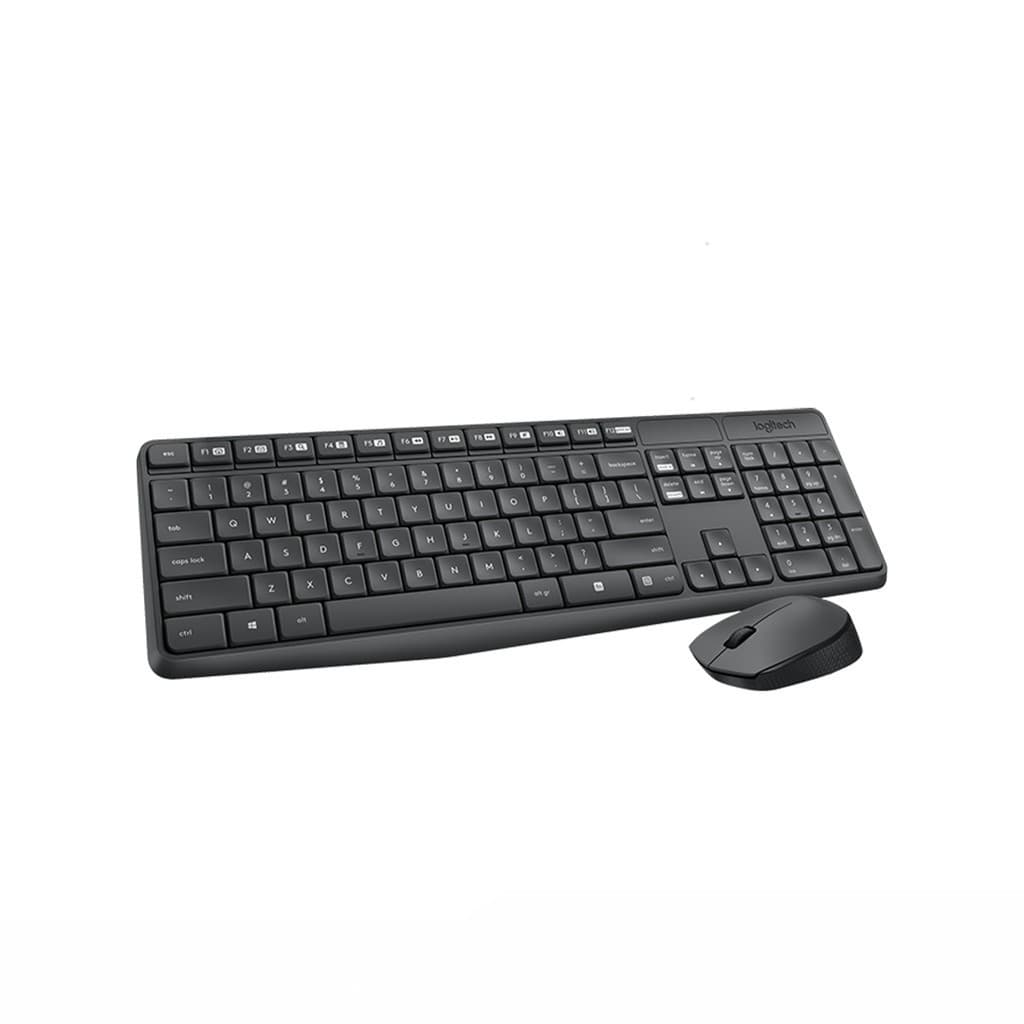 LOGITECH MK235 COMBO WIRELESS MOUSE & KEYBOARD เมาส์ คีย์บอร์ด ไร้สาย คีย์ TH/EN รูปที่ 2