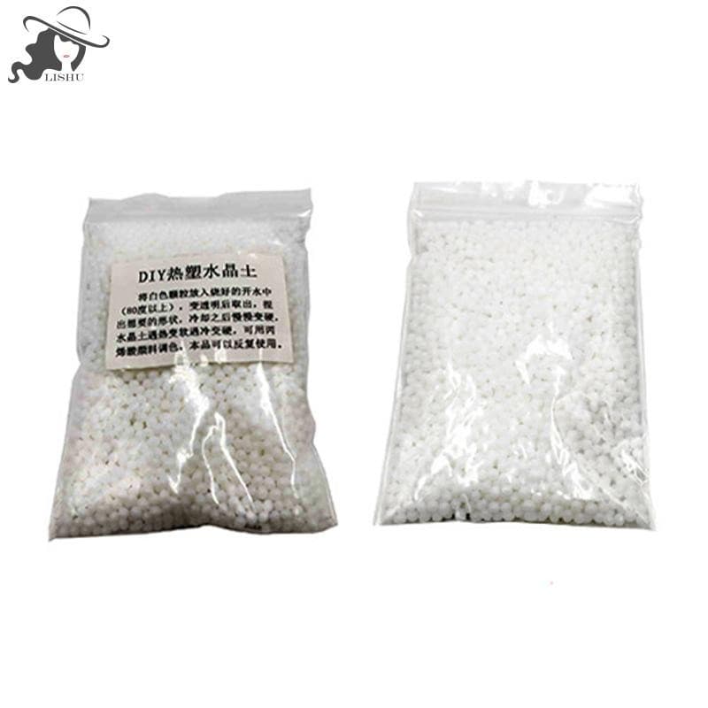 Lishu 50g/100g Polymorph Thermoplastic Friendly พลาสติก aka Polycaprolactone Polymorph เม็ด DIY เซรามิคเครื่องมือคุณภาพสูง th รูปที่ 2