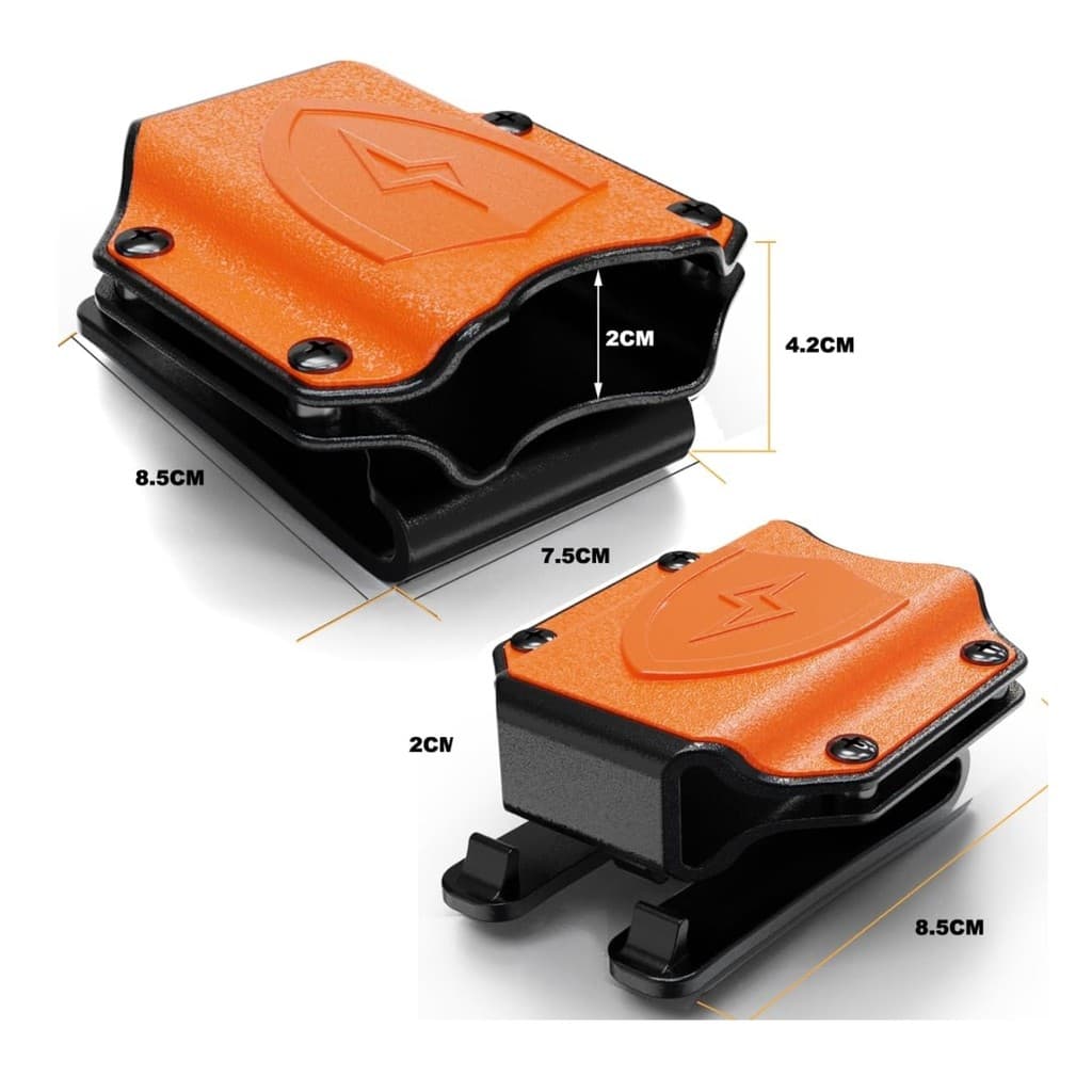 ปลอกหลายเครื่องมือ EDC Multi Tool Sheath Holder Holster ปลอกปรับได้พร้อมคลิปด้านหลัง สไตล์ Techwear รูปที่ 4