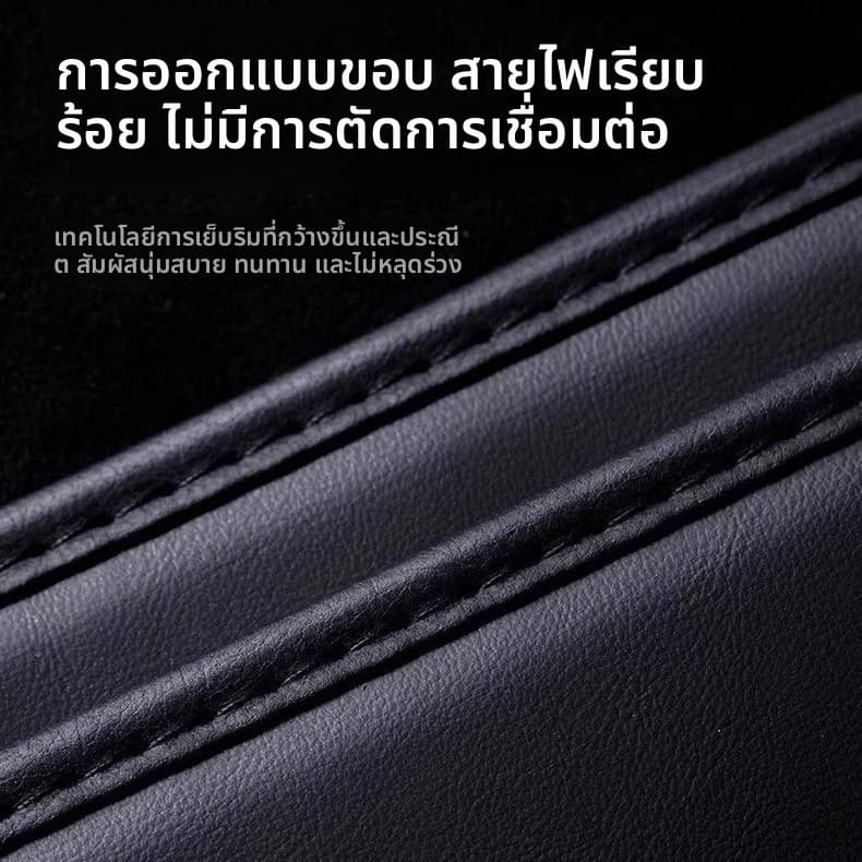 ⏰ประเทศไทย 24 ชั่วโมง⏰ ใส่ได้ทุกรุ่น แผ่นกันเปื้อนด้านหลังเบาะรถยนต์ แผ่นกันเตะเบาะหลัง รูปที่ 6