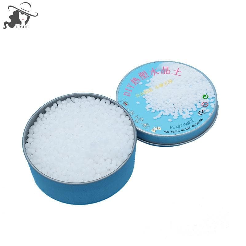 Lishu 50g/100g Polymorph Thermoplastic Friendly พลาสติก aka Polycaprolactone Polymorph เม็ด DIY เซรามิคเครื่องมือคุณภาพสูง th รูปที่ 3