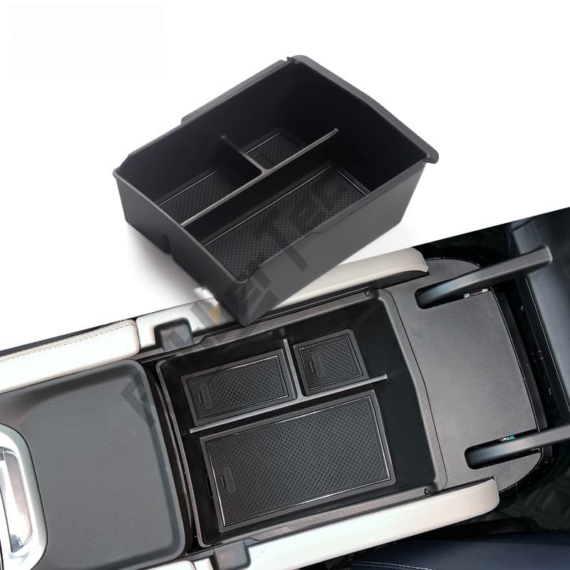 BYD SEALION 6 อุปกรณ์จัดระเบียบคอนโซลและที่พักแขน ซิลิโคนที่ชาร์จไร้สาย รูปที่ 2