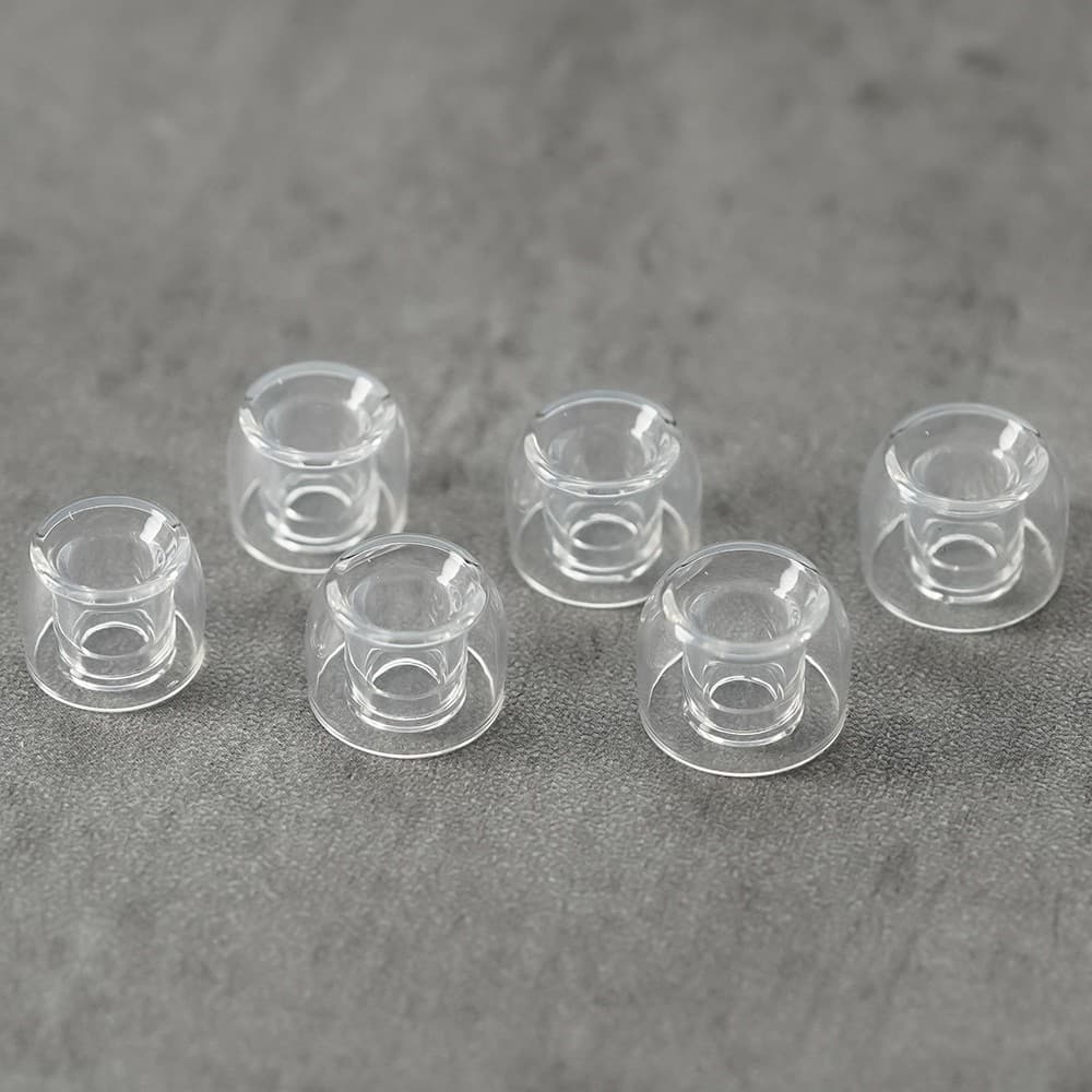 Divinus Prism กว้าง Bore LSR หูฟัง Eartips สําหรับ 4-6 มม.หัวฉีด, หูฟังเคล็ดลับหูฟังสําหรับ Davinci AFUL Performer 5 + 2 JUZEAR รูปที่ 3