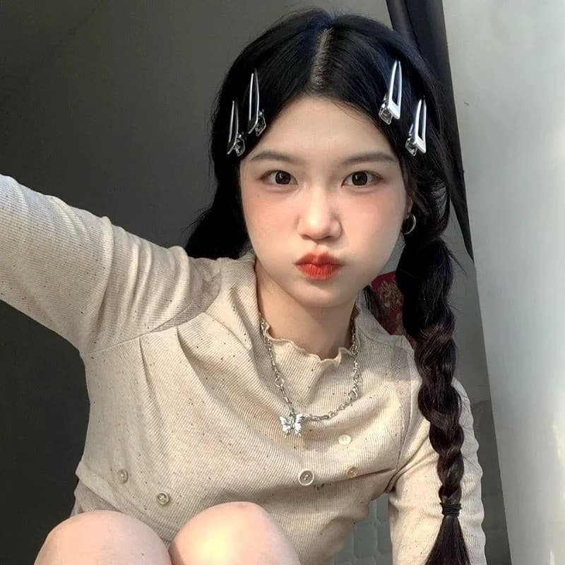 กิ๊บสไตล์ Y2K รูปดาว 40 ชิ้น รูปที่ 8