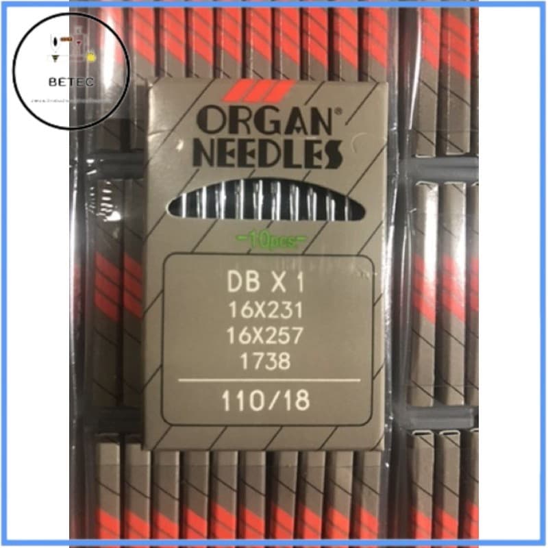 เข็มจักรเย็บผ้า ยี่ห้อ ORGAN แท้ สำหรับจักรเย็บอุตสาหกรรมทั่วไป รูปที่ 7