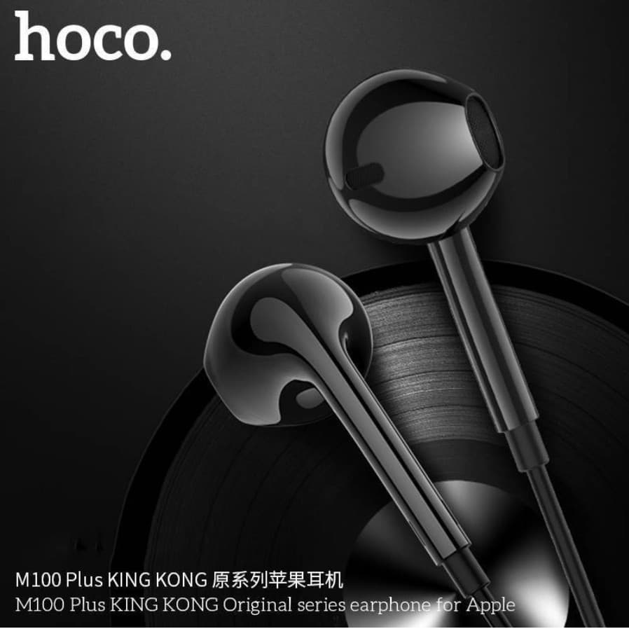 HOCO M100 Plus หูฟังมีสาย 3.5mm / Type-C / iOS ไมโครโฟนในตัว คุยสายได้ มี 3สี หูฟังเอียร์บัด hc3 รูปที่ 9