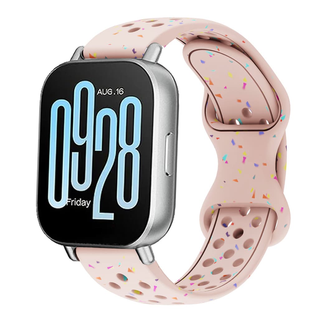 สีจุดสายรัดซิลิโคนสําหรับ Redmi Watch 5 Active 5 Lite 22 มม.สร้อยข้อมือกีฬาสําหรับ Redmi Watch 3 Active 3 Lite เปลี่ยนวง รูปที่ 9