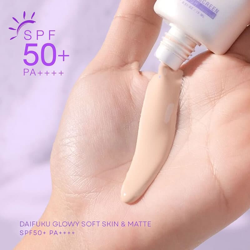 Deesay Daifuku Glowy Soft Skin & Matte Sunscreen High Protection SPF50+ PA++++ 50ml ดีเซ้ย์ กันแดดไดฟูกุเนื้อนุ่ม. รูปที่ 6