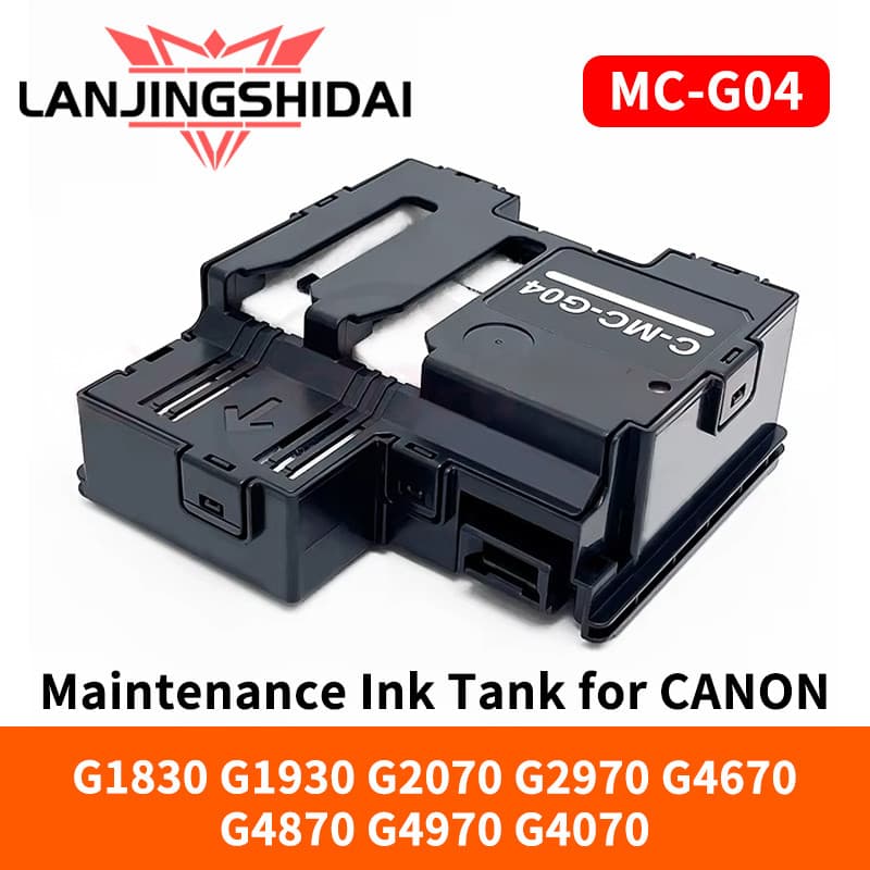 MC-G04 ตลับหมึกบํารุงรักษาสําหรับ CANON G1830 G1930 G2070 G2970 G4670 G4870 G4970 G4070 กล่องบํารุงรักษาฟองน้ํา Pad ชิป รูปที่ 1