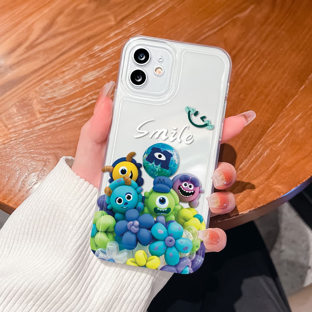 โปร่งใส เคส For OPPO A38 A18 A17 A17K A16 A16K A16S A16E A15 A15S A9 A5 A7 A5S A12 A3S A1K เคสออปโป้ Silicone เคสนิ่ม TK รูปที่ 8