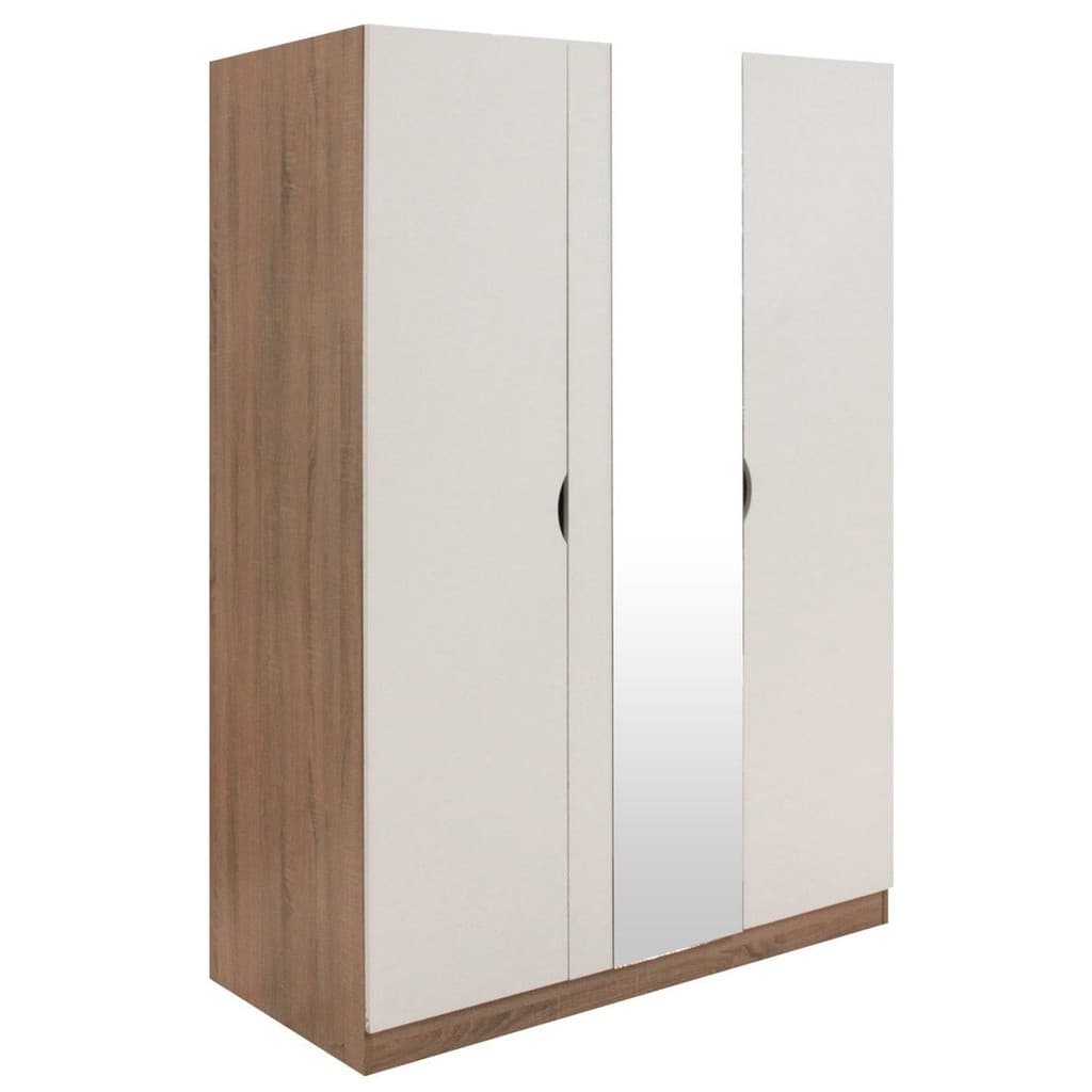 Koncept Furniture ตู้เสื้อผ้าบานเปิด รุ่น Havin สีขาว แบรนด์ KONCEPT FURNITURE รูปที่ 2