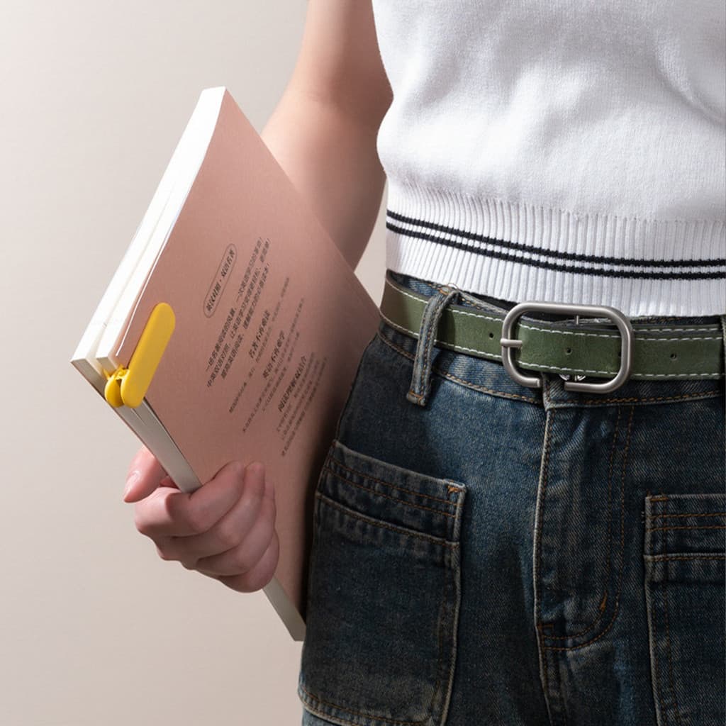 ที่คั่นหน้าหนังสือ bookmark สมาร์ทบุ๊คมาร์คซิลิโคน บุ๊คมาร์คนวัตกรรม คลิปออน บันทึกหน้าอัตโนมัติ เปิดและปิดเมื่อใดก็ได้ รูปที่ 7