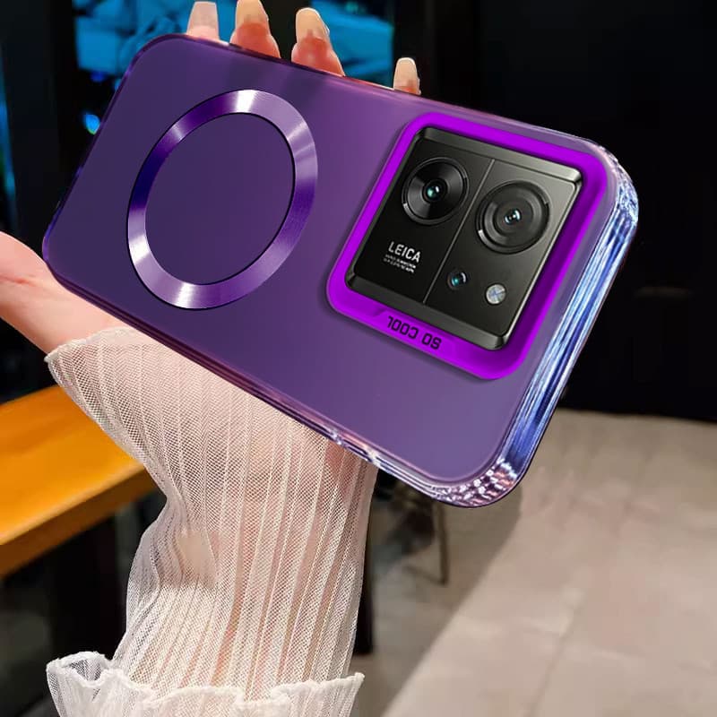 สําหรับ xiaomi 13T xiaomi 13T pro xiaomi 13 แม่เหล็กไร้สายสีเงินออกแบบใหม่เคสโทรศัพท์ SJSFDDR รูปที่ 5