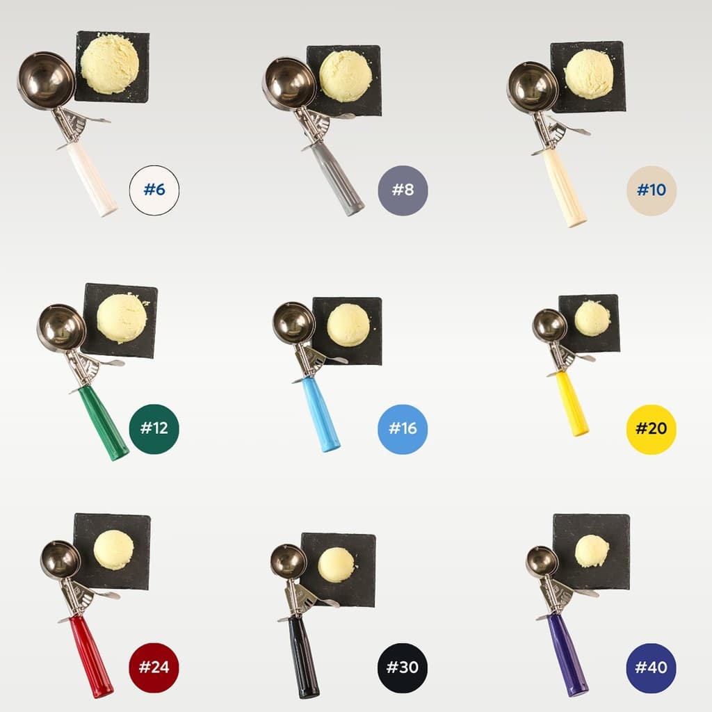 Jasco ที่ตักไอศครีม แบบบีบ Color-Coded Ice Cream Dishers รูปที่ 2