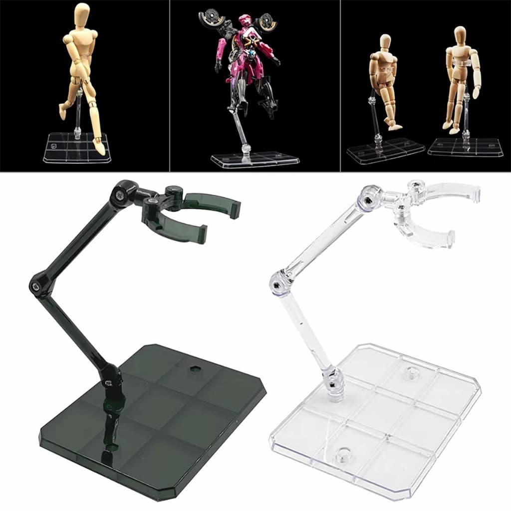 สินค้ามีคุณภาพ ฐานขาตั้งฟิกเกอร์ ขาตั้งโมเดลกันดั้ม สำหรับHG RG ROBOT และ1/144 1 ชุด รูปที่ 5