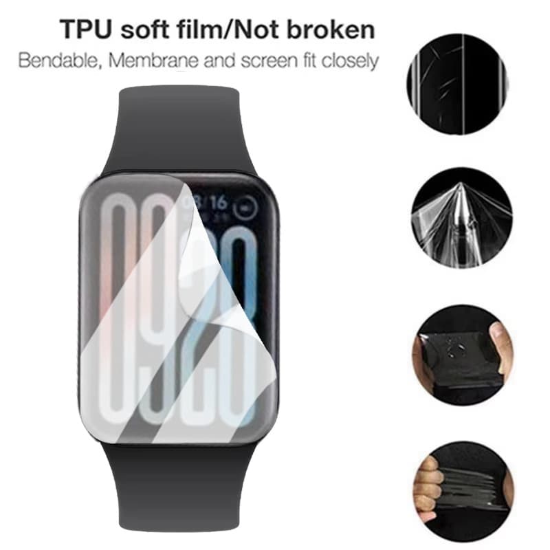 ฟิล์ม สำหรับ Xiaomi Smart Band 10 pro ฟิล์มไฮโดรเจล,ฟิล์มTPU สำหรับ นาฬิกาอัจฉริยะ รูปที่ 4