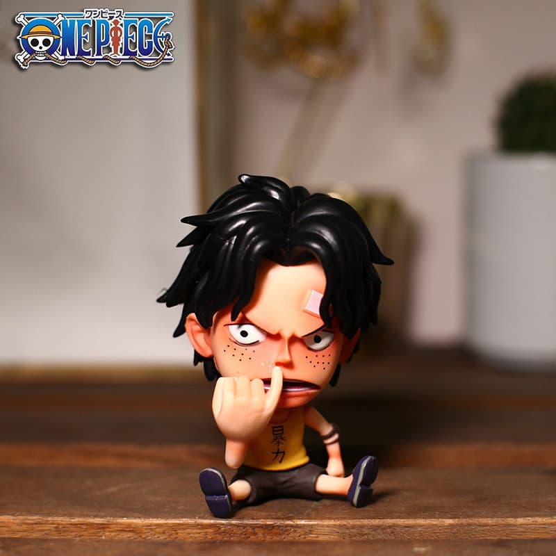 Luffy โมเดลฟิกเกอร์ อะนิเมะตุ๊กตา One Piece Zoro Sanji ลูฟี่ ขนาดเล็ก 8-10 ซม. ตัวเลขของเล่น ของเล่นสําหรับเด็ก รูปที่ 6