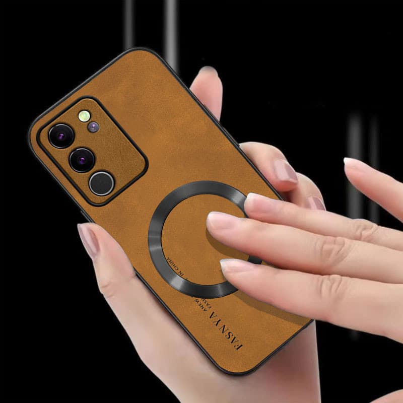 เคส ปลอก VIVO V29 5กรัม VIVO V29E V29 Pro โทรศัพท์กรณีป้องกันการสั่นสะเทือนแม่เหล็กดูดแหวนฝาครอบป้องกันที่มีขอบนุ่มและลื่นปกหลัง ybpcxq รูปที่ 4