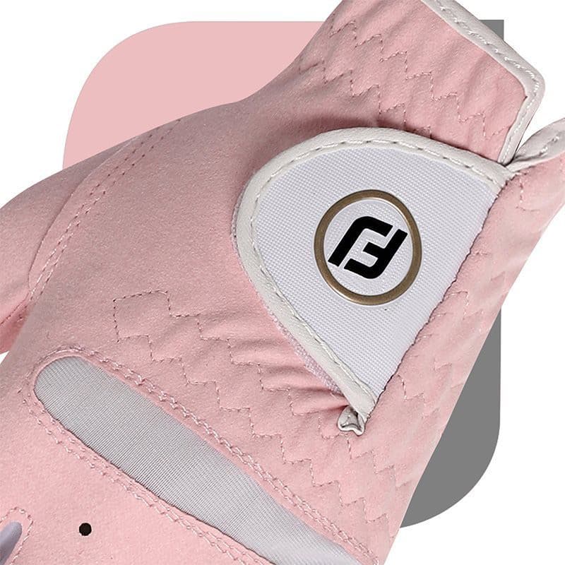 ถุงมือกอล์ฟ Footjoy ถุงมือกอล์ฟผู้หญิง 1คู่ มือซ้าย + มือขวา FJ women's WeatherSof Golf Glove 1 Pair ถุงมือกีฬา รูปที่ 5