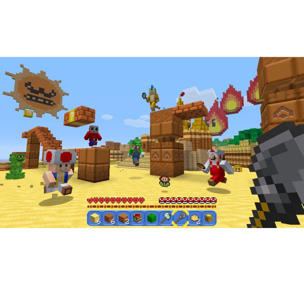 Nintendo Switch MINECRAFT + Super Mario Mash-Up ตลับเกมส์ แผ่นเกมส์ มือหนึ่ง รูปที่ 3