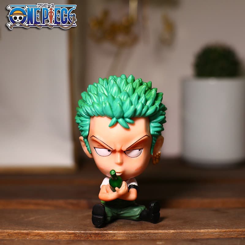 Luffy โมเดลฟิกเกอร์ อะนิเมะตุ๊กตา One Piece Zoro Sanji ลูฟี่ ขนาดเล็ก 8-10 ซม. ตัวเลขของเล่น ของเล่นสําหรับเด็ก รูปที่ 7