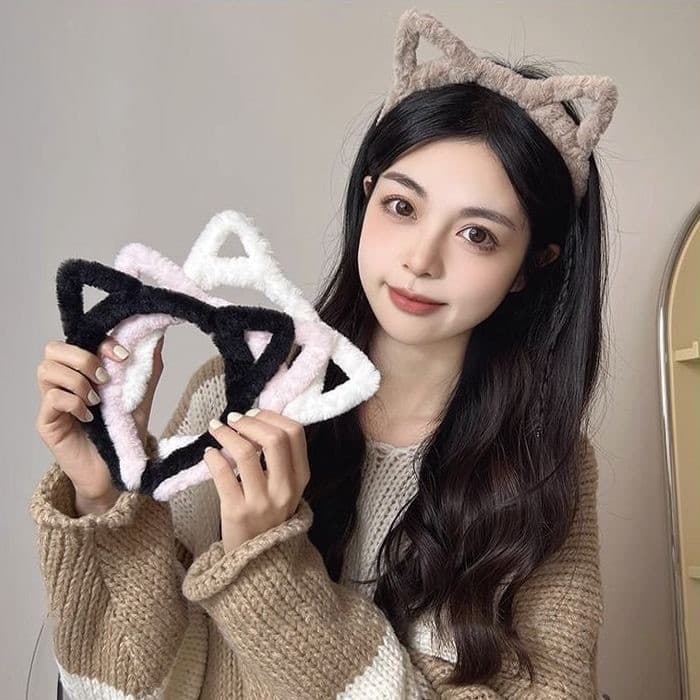 สุภาพสตรี High-End Pressure Hair Flow Sea Anti-Slip Head รูปที่ 2