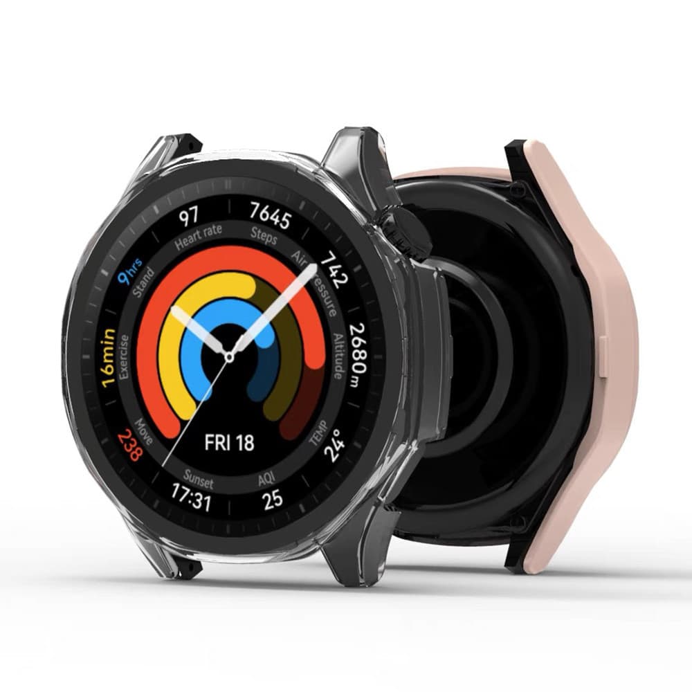 เคสบัมเปอร์ Huawei Watch GT 5 / 46 41 มม. เคส กระจก - Tempered Glass Bumper Case GT4 GT5 41mm รูปที่ 5