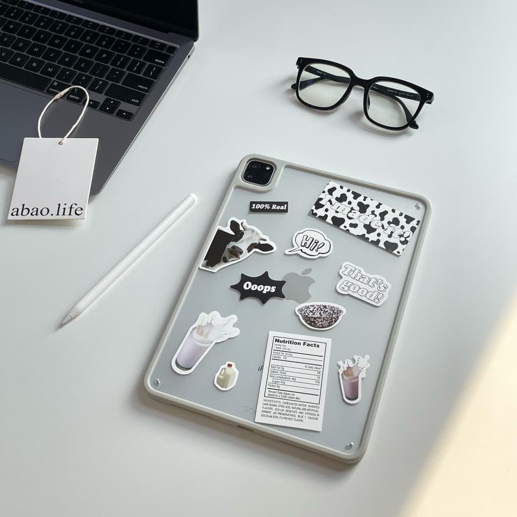 เคสiPadอะคริลิคใสสําหรับGen7 Gen8 Gen9 Air4 Air5 Air6 Pro 10.5 Air3 เจน10 Pro11ป้องกันการโค้งงอป้องกันการชนกันเคสไม่มีปก รูปที่ 8