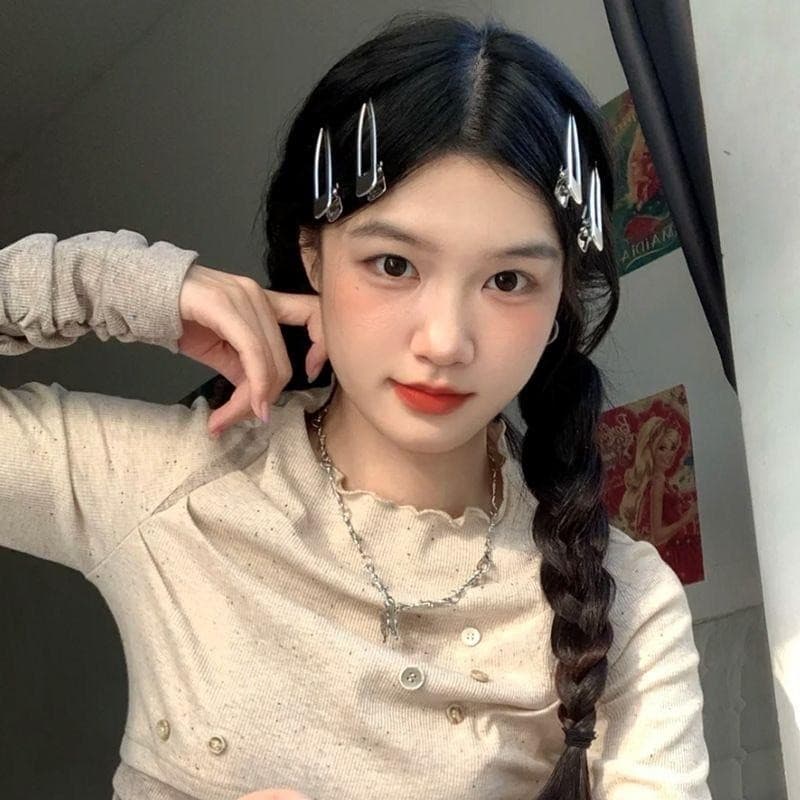 กิ๊บสไตล์ Y2K รูปดาว 40 ชิ้น รูปที่ 6