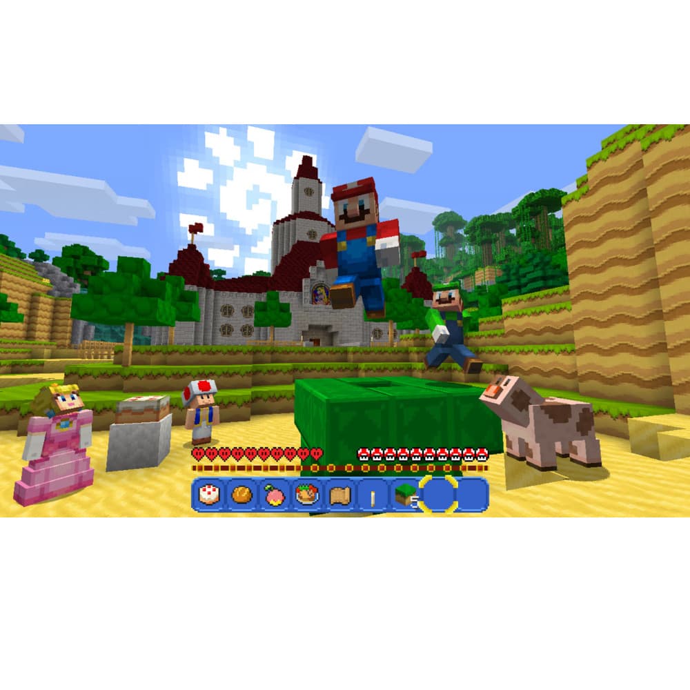Nintendo Switch MINECRAFT + Super Mario Mash-Up ตลับเกมส์ แผ่นเกมส์ มือหนึ่ง รูปที่ 4
