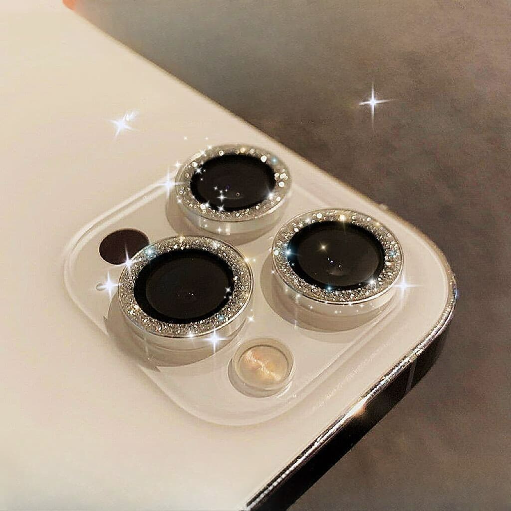 ฟิล์มเลนส์ For iPhone 11 13 16 17 Pro Max iPhone 13 14 15 Pro Max 12 13 Pro Max 16 Plus 12 13 Mini เลนส์กลิตเตอร์ รูปที่ 3