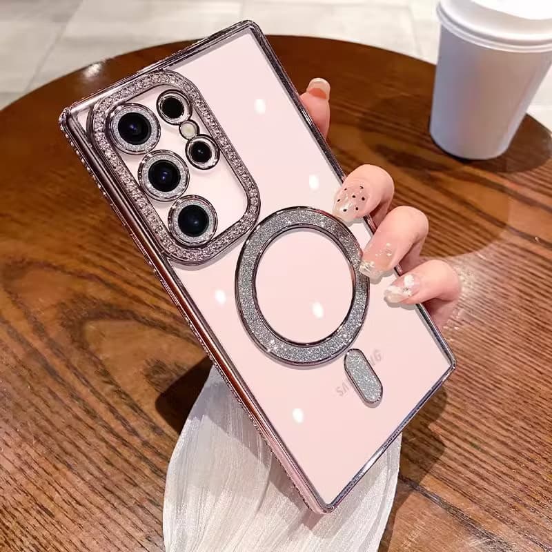 เคสกันกล้อง พร้อมเลนส์กล้อง เคส ชาร์จได้ ForSamsung A17 A07 A06 A26 A36 A56 A16 A55 A57 S24 S25 S26 FE ultra แม่เหล็ก รูปที่ 3